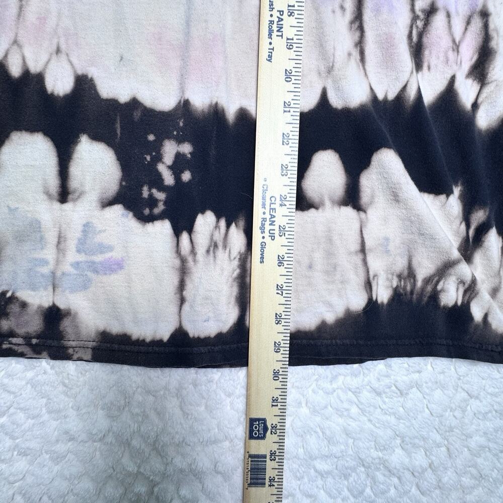 Crooks & Castles FWU Tie Dye Graphic T Shirt Mens 2XL Black Pink Streetwear - Picture 6 of 7